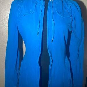 Juicy Couture Women's Blue Hoodie Jacket